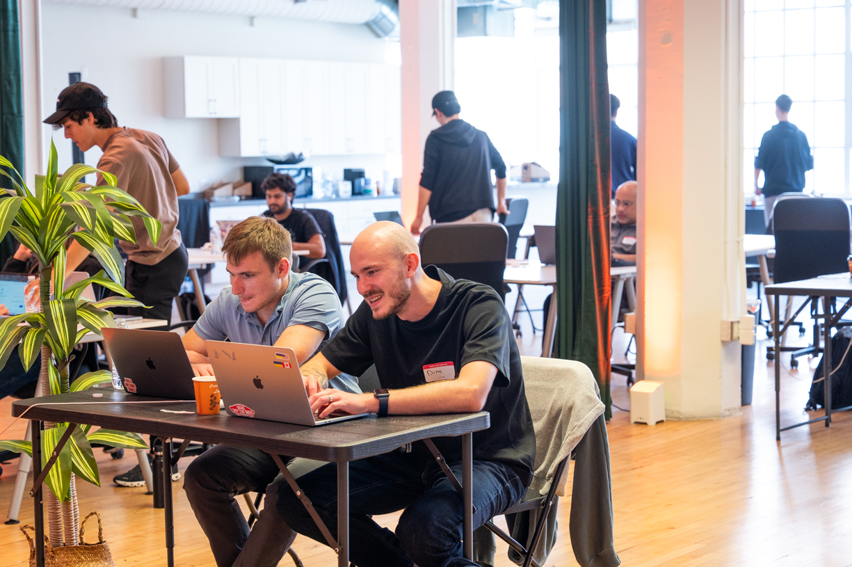 Participants at a BeMyApp corporate innovation event
