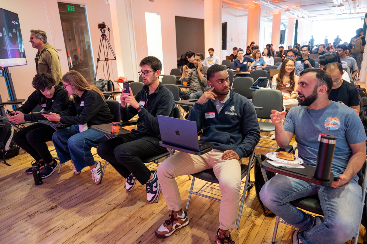 People attending a BeMyApp corporate innovation program